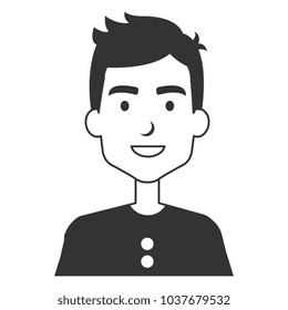 young man model avatar character