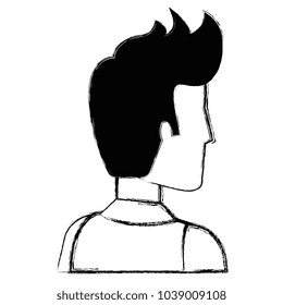 young man model avatar character