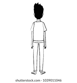 young man model avatar character
