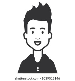 young man model avatar character