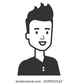 young man model avatar character