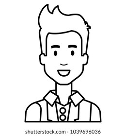 young man model avatar character
