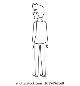 young man model avatar character