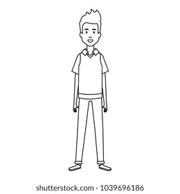 young man model avatar character