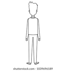 young man model avatar character