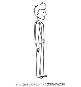 young man model avatar character