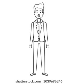 young man model avatar character