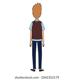 young man model avatar character