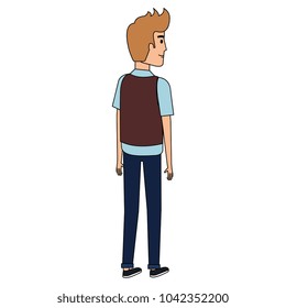 young man model avatar character