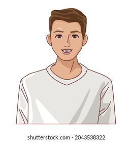 personaje de avatar modelo joven