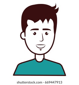 young man model avatar character