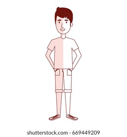 young man model avatar character
