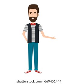 young man model avatar character
