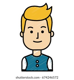 young man model avatar character
