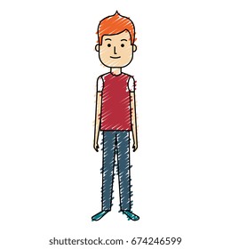 young man model avatar character