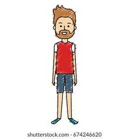 young man model avatar character