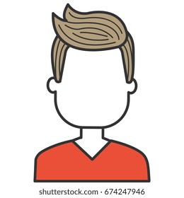 young man model avatar character