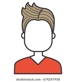 young man model avatar character