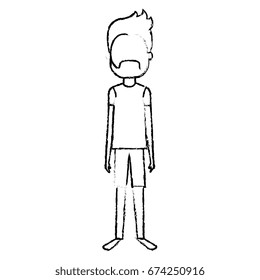 young man model avatar character