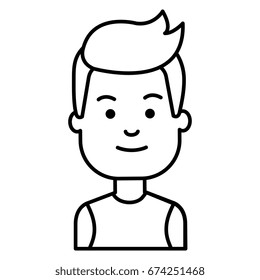 young man model avatar character