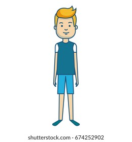 young man model avatar character