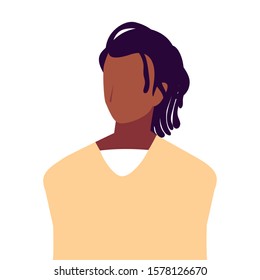 young man on white background vector illustration design