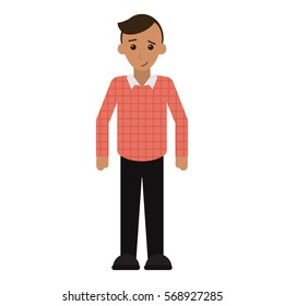 young man plaid shirt worker occupation