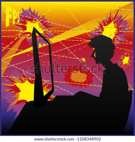 Similar – Image, Stock Photo Marienhof Night