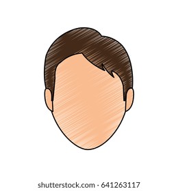 Young man profile
