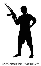 1,326 Man shooting shotgun silhouette Images, Stock Photos & Vectors ...