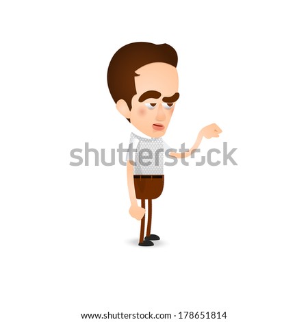 young man saluting