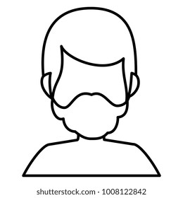 young man shirtless avatar character