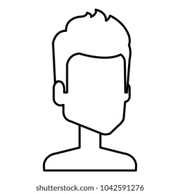young man shirtless avatar character