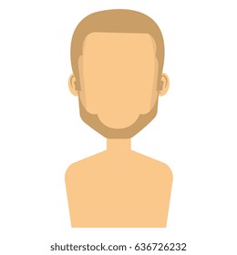 young man shirtless avatar character