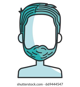 young man shirtless avatar character