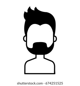 young man shirtless avatar character