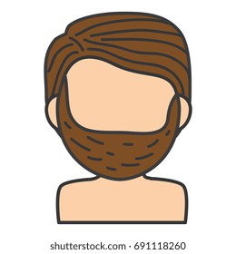 young man shirtless avatar character