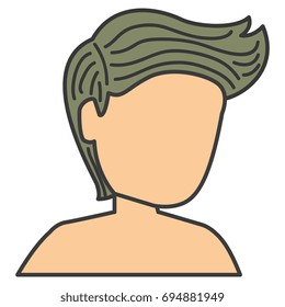 young man shirtless avatar character