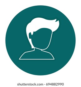 young man shirtless avatar character
