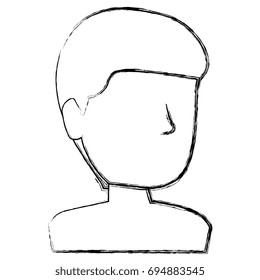 young man shirtless avatar character