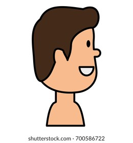 young man shirtless avatar character