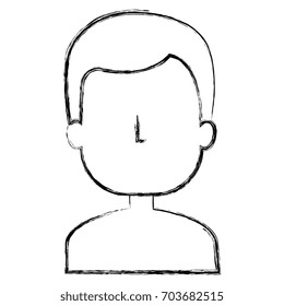young man shirtless avatar character