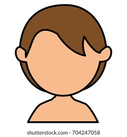 young man shirtless avatar character