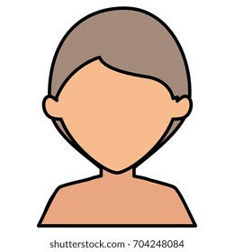 young man shirtless avatar character