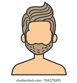 young man shirtless avatar character