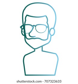 young man shirtless avatar character