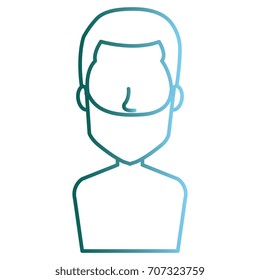 young man shirtless avatar character