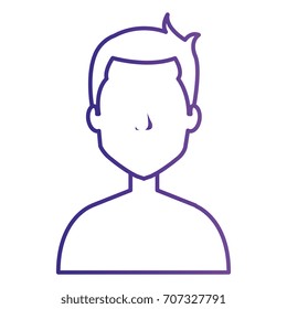 young man shirtless avatar character