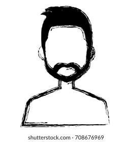 young man shirtless avatar character