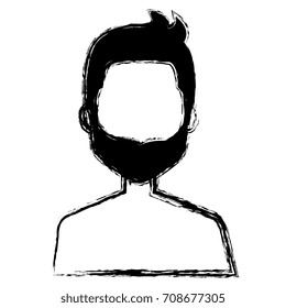 young man shirtless avatar character